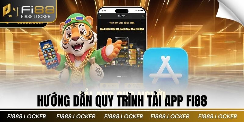 Hướng dẫn quy trình tải app Fi88