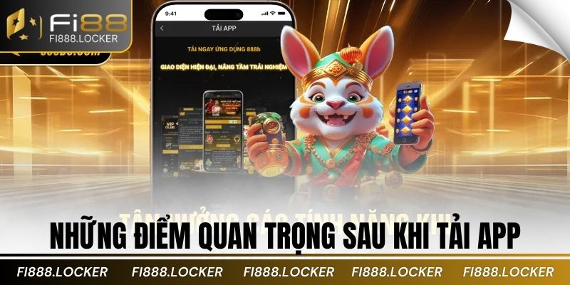 Những điểm quan trọng cần nhớ sau khi tải App